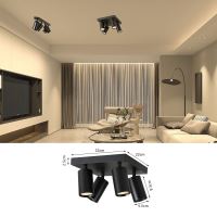 Immax NEO LITE PUNTO-4S Smart spotlight 4 heads, GU10, 6W, RGB+CCT WiFi BEACON (3)