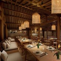 Immax BOHO PELO design pendant luminaire, D35cm. E27, rattan (3)