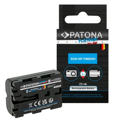 Battery Sony NP-FM500H 2600mAh Li-Ion Platinum USB-C nabíjení