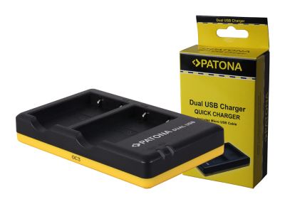 Netzteil Foto Dual Quick Nikon EN-EL5 USB