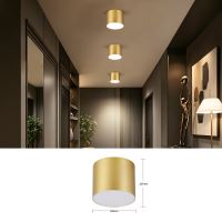 Immax NEO LITE RONDATES Smart Ceiling Light gold 16,5cm 2592lm Tuya WiFi with BEACON support