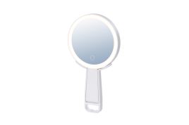 LED-Kosmetikspiegel Immax SWEET Make up doppelseitig, 10-fache Vergrößerung, CCT, weiß