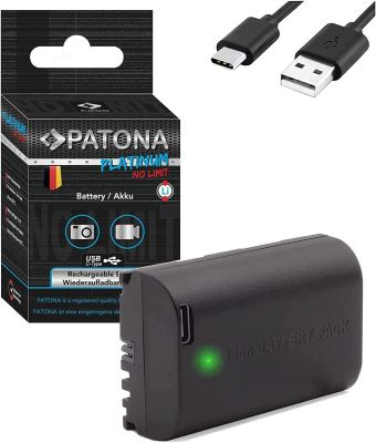 Battery Canon LP-E6NH/LP-E6P 2600mAh Li-Ion  with USB-C Charging