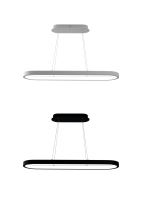 Immax NEO HIPODROMO Smart Hängeleuchte 120x30cm, 42W schwarz Zigbee 3.0 (2)